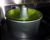 A picture of step 12 of Matcha Chiffon Cake.
