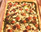 A picture of step 11 of Spring Pesto, Veg and Feta Tart.