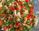 A picture of step 2 of Saltfish Fritters.