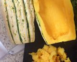 A picture of step 2 of My Sweet Stuffed Delicata Butternut Squash 💜.