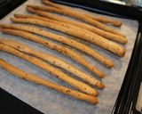 A picture of step 10 of Foolproof Sesame Seed and Cheese Grissini.