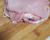 Csőben sült 2 sajtos karaj recept fázis 1 fotója