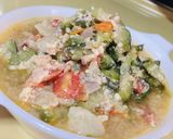 A picture of step 7 of Savory Sautéed Bitter Gourd with Tomatoes / Ampalaya / Bitter Melon.