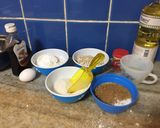 Foto del paso 1 de la receta: Cookies de avena y coco sin manteca con chips