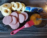 Sajtkrém, alma, párizsi leveles tésztában (Bundás buci) recept fázis 2 fotója