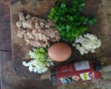Foto langkah ke 1 dari resep Chahan / チャーハン / Japaness Fried Rice / Nasi goreng ala jepang.