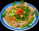 Hình bước làm 4 của món Bánh Cuốn Nhân Cà Rốt Phiên Bản Bánh Tráng