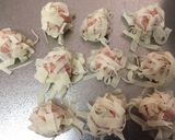 A picture of step 11 of Pork Shaomai with Scallop.