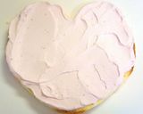 A picture of step 8 of Heart-Shaped Decorated Cake.