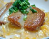 A picture of step 5 of Katsudon-Style Bowl with Satsuma-age.