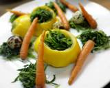 Arugula spicy salad with baby carrot and eggs recipe step 7 photo