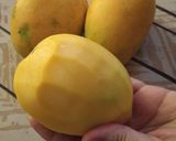 A picture of step 1 of Mango lassi.