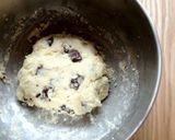 A picture of step 4 of Chocolate Scones Made with Pancake Mix.