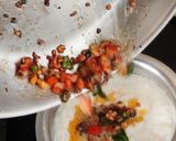 A picture of step 5 of Curd rice.