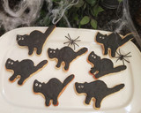 Foto del paso 7 de la receta: Galletitas Halloween: gatitos negros de la mala suerte