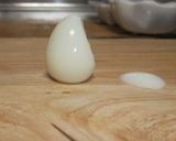 A picture of step 4 of Small Totoro Made with Quail Eggs for Charaben.