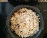 A picture of step 3 of Rice Rava Upma.