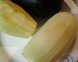 A picture of step 2 of Roasted butter eggplant bites.