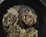 Foto langkah ke 4 dari resep Rolade Daun Singkong & Tahu.