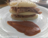Foto del paso 13 de la receta: Milhojas de patatas con pollo 🐓 al horno y vino en reducción de su propio jugo
