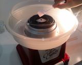 A picture of step 1 of Coconut Affogato.