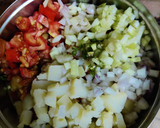 काबुली चना चाट (kabuli chana chat recipe in Hindi) रेसिपी चरण 3 फोटो