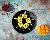 A picture of step 6 of Mango Malai Kulfi.