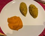 Une image de l'étape 12 de Boulettes de lentilles corail et purée de patates douces.