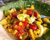A picture of step 3 of Avocado Tomato Corn Salad.
