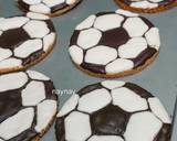 Cara Membuat Soccer Balls Cookies Cheese Cookies 7