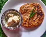 A picture of step 6 of Masala Paratha.