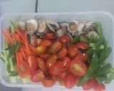 Hình bước làm 3 của món Gỏi sò, hến