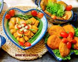 Hình bước làm 5 của món Mâm cơm chay cho ngày đầu tháng