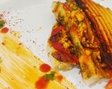 A picture of step 5 of Paneer kulcha pepperiza.