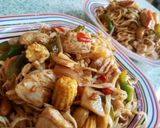 Φωτογραφία βήματος 9 της συνταγής Noodles αυγού με κοτόπουλο