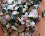Foto del passaggio 1 della ricetta Scrigni di peperoni ripieni di pasta al forno