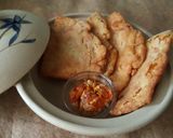 Foto langkah ke 3 dari resep Dadar kornet geprek.