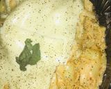 A picture of step 5 of Alfredo.