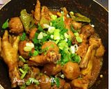 Foto langkah ke 8 dari resep Ceker Ayam Bumbu Pedes.