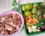 Foto langkah ke 1 dari resep Garang Asem Jantung Ayam.