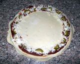 A picture of step 8 of Spicy Pepperoni Stuffed Crust Pizza.
