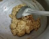 A picture of step 1 of Gupchup mithai.