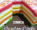 Foto langkah ke 5 dari resep Rainbow Cake Kukus 🌈😋👌 (Resep Ny.Liem).