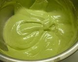 A picture of step 7 of Fluffy Green Tea Chiffon Swiss Roll with Adzuki Cream.