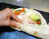 A picture of step 7 of Sweet Onion & Tuna Wrap Sandwich.
