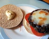 A picture of step 6 of skye's blackbean meatless