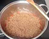 A picture of step 1 of Aunt Susan's Chili.
