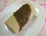 A picture of step 12 of Cherry Blossom Sweet Bean Paste Roll Cake.