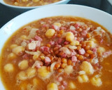 Foto del paso 6 de la receta: Potaje de garbanzos y lentejas con jamón
