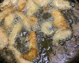A picture of step 4 of Pineapple Chicken.